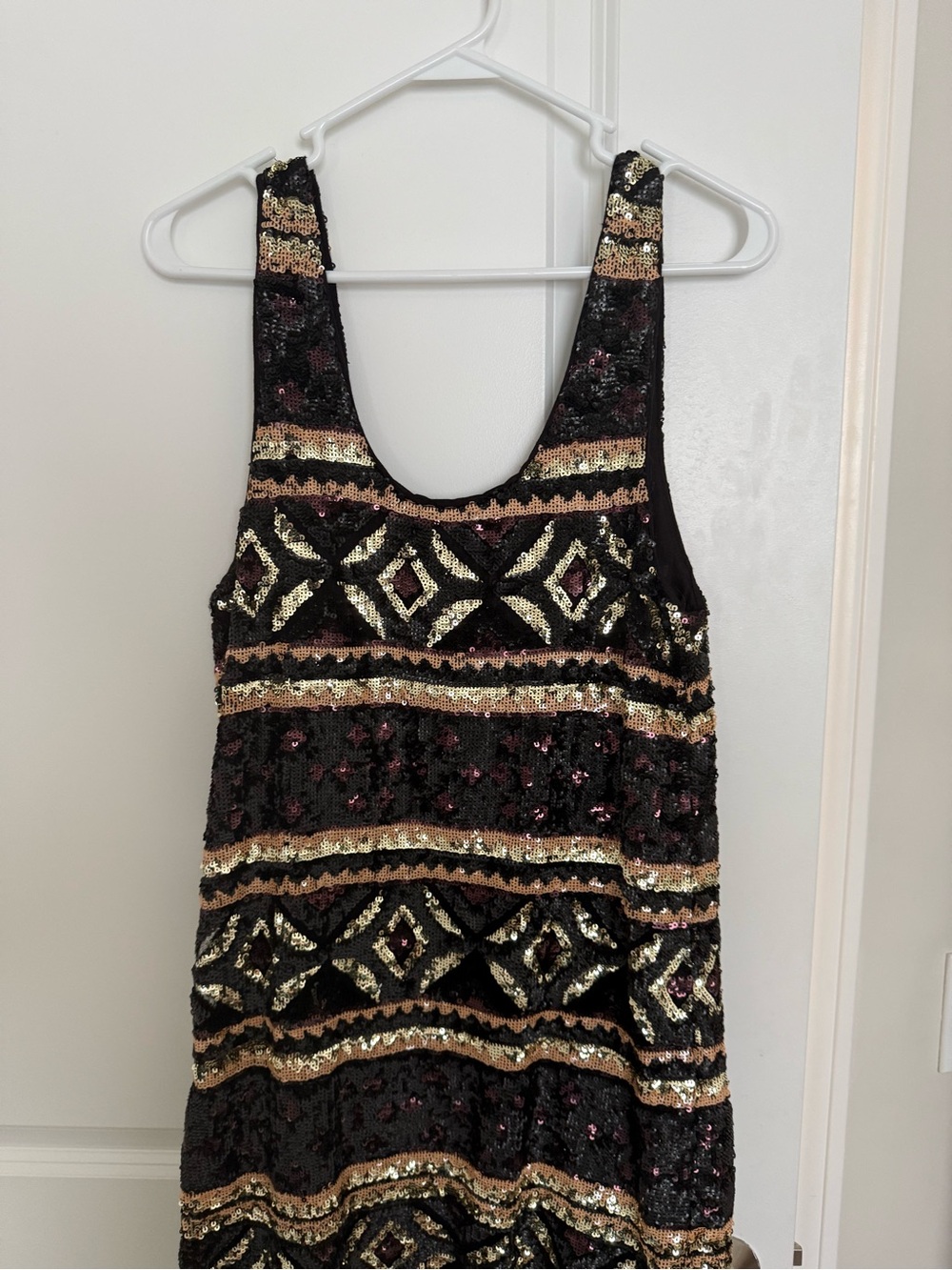 Sequined Free People swing dress